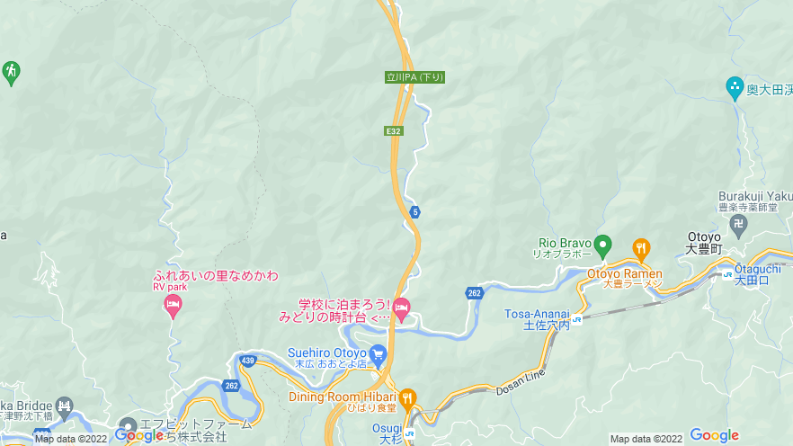 高知自動車道 立川pa 下り線 長岡郡大豊町 電気自動車の充電器スタンド Evsmart