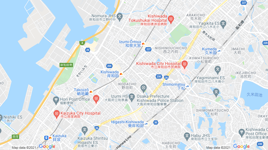 岸和田カンカンベイサイドモールwest 岸和田市 電気自動車の充電器スタンド Evsmart