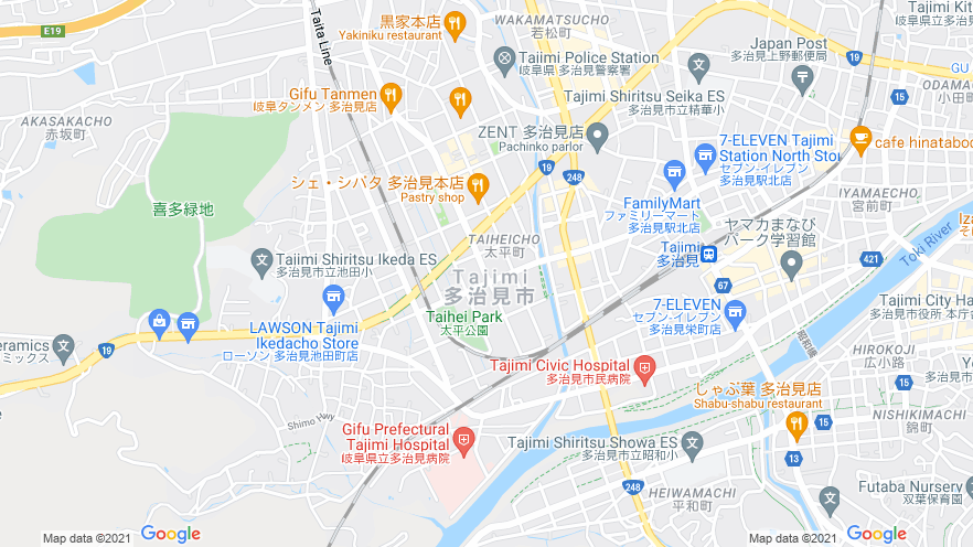岐阜トヨタ自動車 多治見店 (多治見市) 電気自動車の充電器スタンド 