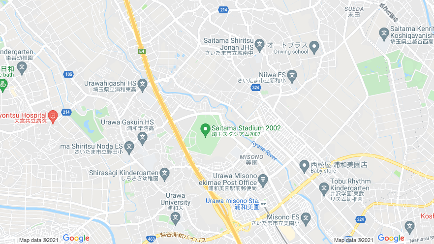 埼玉スタジアム02公園 緑区 電気自動車の充電器スタンド Evsmart